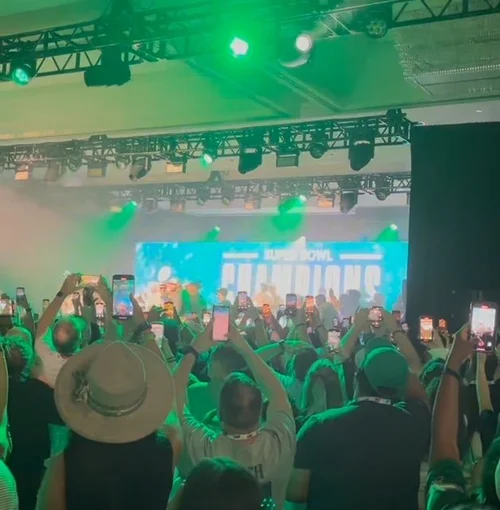 Philadelphia Eagles Super Bowl LIX Champions After Party Celebration